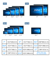 Chine 12.1 pouces IP65 tout-en-un tablette industrielle PC Win 11 Interface USB panneau intégré écran tactile LCD Fabricants