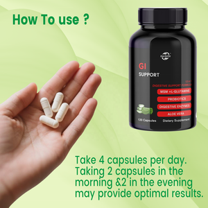 Haccp New Product Gut reinigung für Frauen und Männer, GI-Unterstützung mit MSM-, L-Glutamin-und Verdauungs enzym zusätzen - Product Image 5