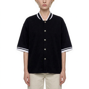 Maillot de baseball personnalisé, maillot de baseball oversize, maillot de baseball boutonné, maillot de baseball unisexe, streetwear - Product Image 1