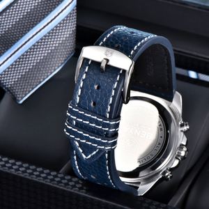 2025 New BENYAR Retro Leather <b>Watch</b> Sports Quartz <b>Watch</b> Luminous Skeleton Waterproof Multifunctional <b>Watches</b> for Man - Product Image 6