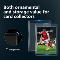Protège-cartes rigides transparents en PVC de qualité supérieure 3x4 (35-180pt) pour cartes de baseball et cartes de sport