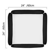 Godox 60cm x 60cm Portable Pliable Softbox Kit pour Appareil Photo Studio Flash Fit Bowens Elinchrom Mount