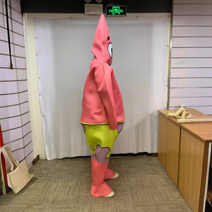 Disponibile Costume di Halloween di <span class=keywords><strong>SpongeBob</strong></span> SquarePants, Costume da <span class=keywords><strong>Patrick</strong></span> Star per Adulti, Outfit per Performance, Cosplay Anime, Costume da Mascotte Prodotto in Cina - Product Image 4