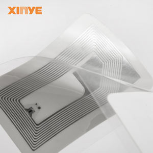 Tag RFID XINYE 13.56MHz ISO15693 per Slix, in <span class=keywords><strong>PET</strong></span>/PVC, Forma Rettangolare, Memoria 8 Byte, per Libri - Product Image 6