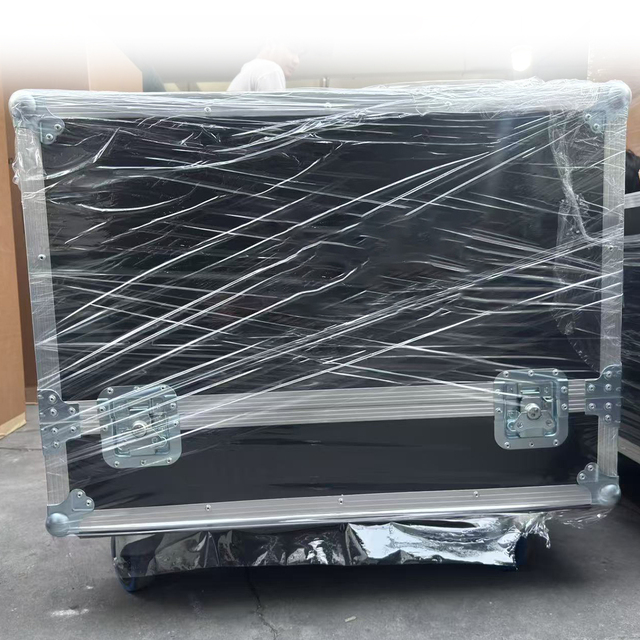X12 HiQ Dual Speaker Flight Case 420x950x500mm 11kg 12mm Plywood for Touring and Rental Transport