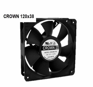 Ventilateur axial DC T1 Crown 12038 coupe-vent et résistant à l'huile pour l'immobilier - Product Image 4