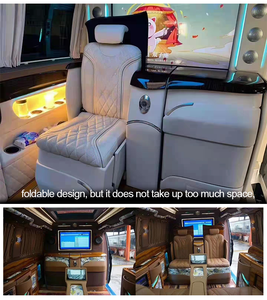 Sgabelli Pieghevoli di Design Moderno per Auto di Lusso <span class=keywords><strong>VIP</strong></span>, Furgoni, Camper e Bus, Accessori per Mercedes-Benz Classe V - Product Image 3