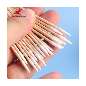 Palitos de Limpieza de Pestañas de Madera, Hisopos de Algodón, Herramienta de Microblading, 100 Unidades/Bolsa, Precio Bajo, Compra Mixta - Product Image 1