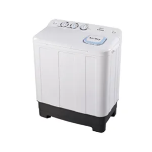 13kg Top Loading Semi Automatic Twin Tub Lundry Washing Machine Aluminum Plastic CB Ce Stainless Steel Ac Brown Freestanding Ktn