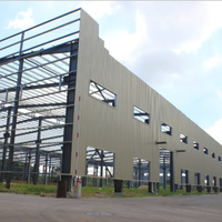 Hangar de Estructura de Acero Prefabricado, Cobertizo Metálico Económico, Edificio de Acero, Almacén de Estructura de Acero Prefabricado