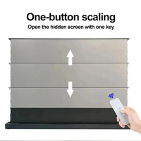 Écran de projection électrique ALR UST de 120 pouces pour projecteur laser 4K, écran de projection pour projecteur laser à ultra courte focale