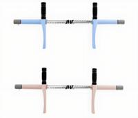 Barre d'entraînement des cuisses à domicile Équipement d'entraînement des épaules pour renforcer la barre d'entraînement des jambes de yoga pour adultes