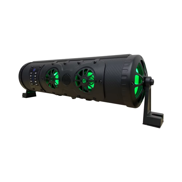 18 Inch RGB UTV Sound Bar Waterproof Bluetooth Multicolor Lights 500W Soundbar for UTV ATV Golf Cart