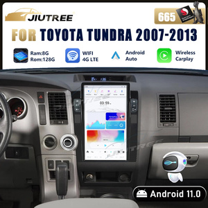 วิทยุติดรถยนต์ระบบ Android 13 ขนาด 13.6 นิ้ว ชิปประมวลผล Qualcomm Snapdragon 665 สำหรับ Toyota Tundra 2007-2011 Sequoia เครื่องเล่นมัลติมีเดีย - Product Image 6