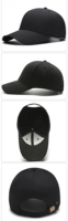 Gorras de Béisbol de Algodón Puro Personalizadas de Fábrica con Logotipos Bordados al por Mayor, Gorra Lisa Adecuada para Publicidad y Viajes en Grupo