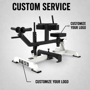 Machine commerciale de soulevé de <span class=keywords><strong>mollets</strong></span> assis <span class=keywords><strong>à</strong></span> charge libre avec repose-genoux réglable et coussin de siège pour fabricants d'équipements de gym - Product Image 5