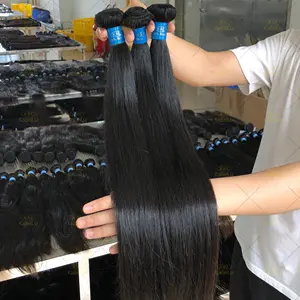 Extensions de cheveux naturels brésiliennes, postiche coréenne, pour cheveux humains, produits de style européen, livré au fil, dernière collection