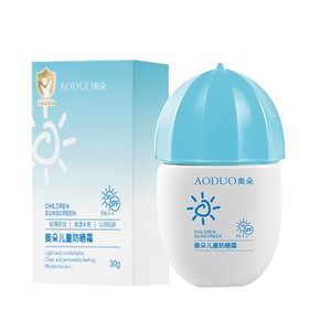 Aoduo Children <b>Sunscreen</b> Cream Spf30 Pa++ 30g Moisturizing For Kids Outdoor Protection - Product Image 1