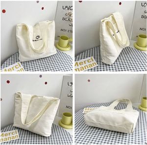 <b>Plain</b> Blank <b>Canvas</b> Shopping <b>Tote</b> <b>Bag</b> With Custom Printed Logo Reusable Wholesale <b>Canvas</b> Shoulder <b>Bag</b> High Quality - Product Image 5