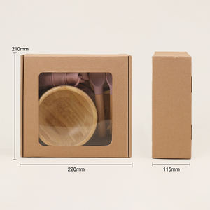 ชุดอาหารเด็กทำจากไม้ไผ่และซิลิโคน ปลอดสาร BPA รูปทรงการ์ตูนสัตว์ พร้อมจานและผ้ากันเปื้อน - Product Image 4