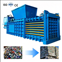 Machine de qualité supérieure pour la compactation industrielle, presse à balles horizontale pour déchets