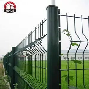 Classic Design Steel Wire Mesh Fence Easily Assembled Highway Fence Factory Supply Welded 3d Wire Mesh Fence