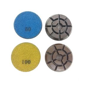 Discos de resina de etiquetado negro integral OEM personalizables para una dureza de hormigón media para uso en seco y húmedo entre 2 y - Product Image 1