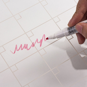 Pizarra Magnética Acrílica Ecológica, Pizarra Blanca de Borrado en Seco, Calendario Planificador Semanal Personalizado para Refrigerador - Product Image 4