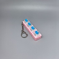 Wholesale Multiple Styles Mechanical Keyboard Switch Fidget Toy Stress Relief Keychain Kids Adult Custom Keycap Keychain