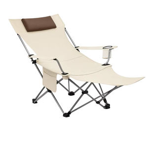 Chaises pliantes de camping, de plage et de pêche, légères, réglables, avec dossier haut, pour l'extérieur - Product Image 1