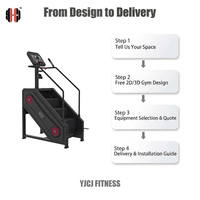 Máquina Profesional para Subir Escaleras, Equipo de Gimnasio y Fitness, Fabricante, Precio Directo de Fábrica, Venta al Por Mayor