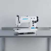 Nouvelle Machine à Coudre Industrielle Spéciale Personnalisée Point Noué à Cylindre, Pied Entraîneur, Aiguille Simple, Moteur Programmable