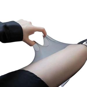 Collants noirs ultra-transparents personnalisés pour femmes, invisibles, anti-accroc, découpables, sensation seconde peau, pour l'été - Product Image 4