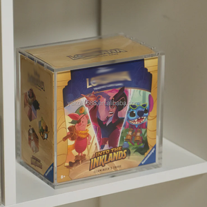 Étui de présentation en acrylique pour la boîte de boosters Lorcana the First Chapter Illumineer's Trove avec couvercle magnétique, étui en acrylique - Product Image 2