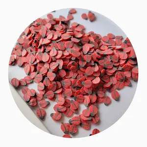 Bulk 500G Schattig Lieveheersbeestje Insect Polymeerklei Schijfjes Hagelslag Voor Slijmvullers Scrapbooking Versieringen Nail Art Leverancier