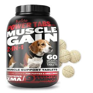 Complément alimentaire <span class=keywords><strong>Bully</strong></span> <span class=keywords><strong>Max</strong></span> Muscle Builder Power Tabs (60 comprimés) et pack de gain de poids liquide pour chiots et adultes - Product Image 6