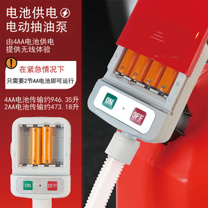 Portable Horizontal Oil <b>Pump</b> 1/2 In Discharge Pipe Manual Control For Car Motorcycle Generator Boat Fish Tank Water Trough - Product Image 4