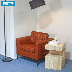 Table C en marbre noir élégant Table piédestal en marbre Art déco pour <span class=keywords><strong>salon</strong></span> élégant ou foyer petit espace bureau à domicile ou <span class=keywords><strong>salon</strong></span> - Product Image 3