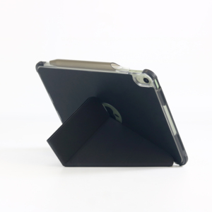 <span class=keywords><strong>Funda</strong></span> Plegable para <span class=keywords><strong>iPad</strong></span> con Recorte para el Logotipo de Apple, Soporte Integrado para Lápiz, Parachoques de TPU Resistente a Impactos, Función de Activación/Suspensión Automática - Product Image 2