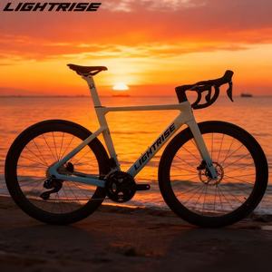Bicicleta de Carretera LIGHTRISE 700C, Cuadro de Fibra de Carbono Ultraligero, Aero, 105 R7120, 24 Velocidades, Freno de Disco Hidráulico T47 - Product Image 2