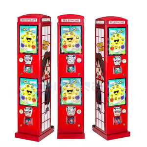 Máquina dispensadora de cápsulas Aduanas Gacha Gachapon Máquina expendedora Cabina telefónica Cápsula Juguetes Máquina expendedora - Product Image 1