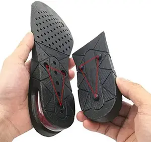 Échantillon gratuit 2 3 4 couches hauteur réglable rehausseur élévateur semelle intérieure de chaussure pour hommes femmes