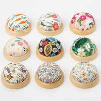 Accessoires de couture DIY : Coussin à épingles en forme de boule, marqueur de points, support pour épingles, outils de couture à domicile