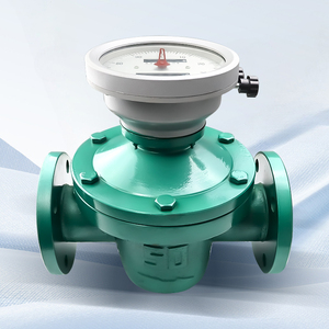 مقياس تدفق صناعي بيضاوي عالي الدقة لقياس زيت الوقود الإزاحة الإيجابية - Product Image 5