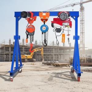 מנוף גשר נייד 1 טון, מסילה קטנה בהתאמה אישית, מנוף גשר חשמלי אוניברסלי 2 טון להרמה במפעלים ובסדנאות - Product Image 2