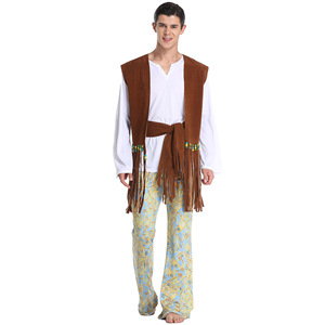 Costume Cosplay di Halloween donna Costume <span class=keywords><strong>da</strong></span> scena nativo americano indiano selvaggio abito Cosplay Performance Costume - Product Image 2