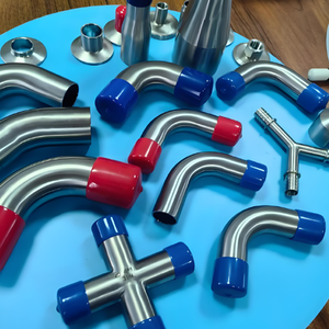 316 sạch ống thép không gỉ khuỷu tay cụ ống phù hợp 6000 PSI 3/8 inch cơ thể đôi ferrule Ống Công Đoàn khuỷu tay ống - Product Image 2