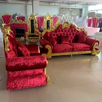 Vente directe d'usine Canapé en PU de style européen pour petits/grands appartements Salon haut de gamme Canapé une place Combinaison 123