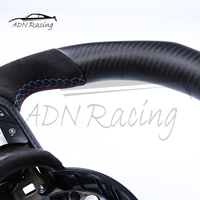 Volant en fibre de carbone sèche noire pour BMW F30 F32 F80 F82 M3 M4 M2 335i 340i 328i 440i 435