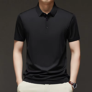 Polo Homme Grande Taille 2026 à Manches Courtes et Col Revers – Qualité Supérieure pour Hommes d'Âge Moyen et Jeunes – Style Décontracté et Professionnel - Product Image 4